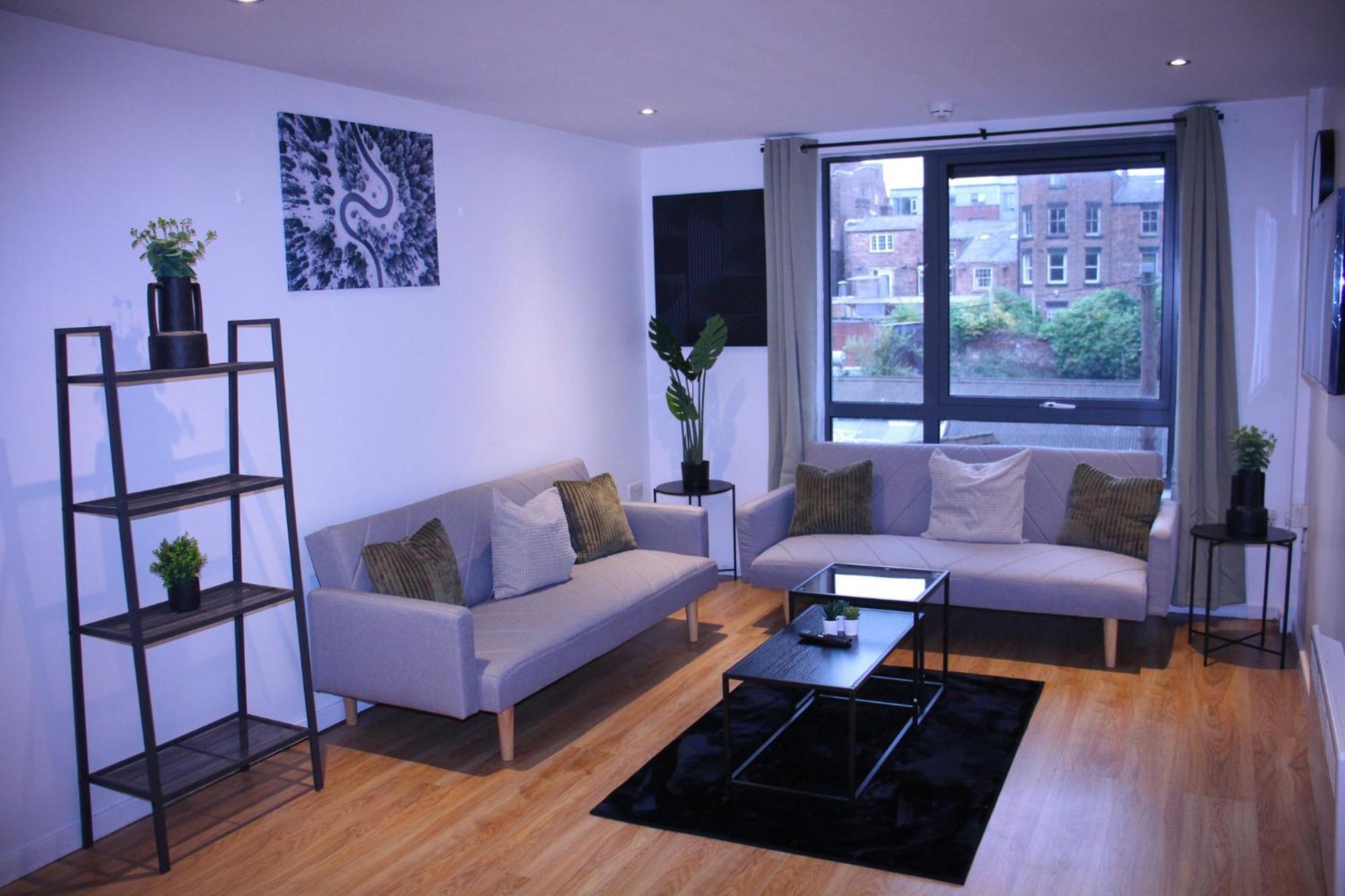 Free Parking City Centre Apartment 2 Bed Room 2 Bathroom Apartment リヴァプール エクステリア 写真